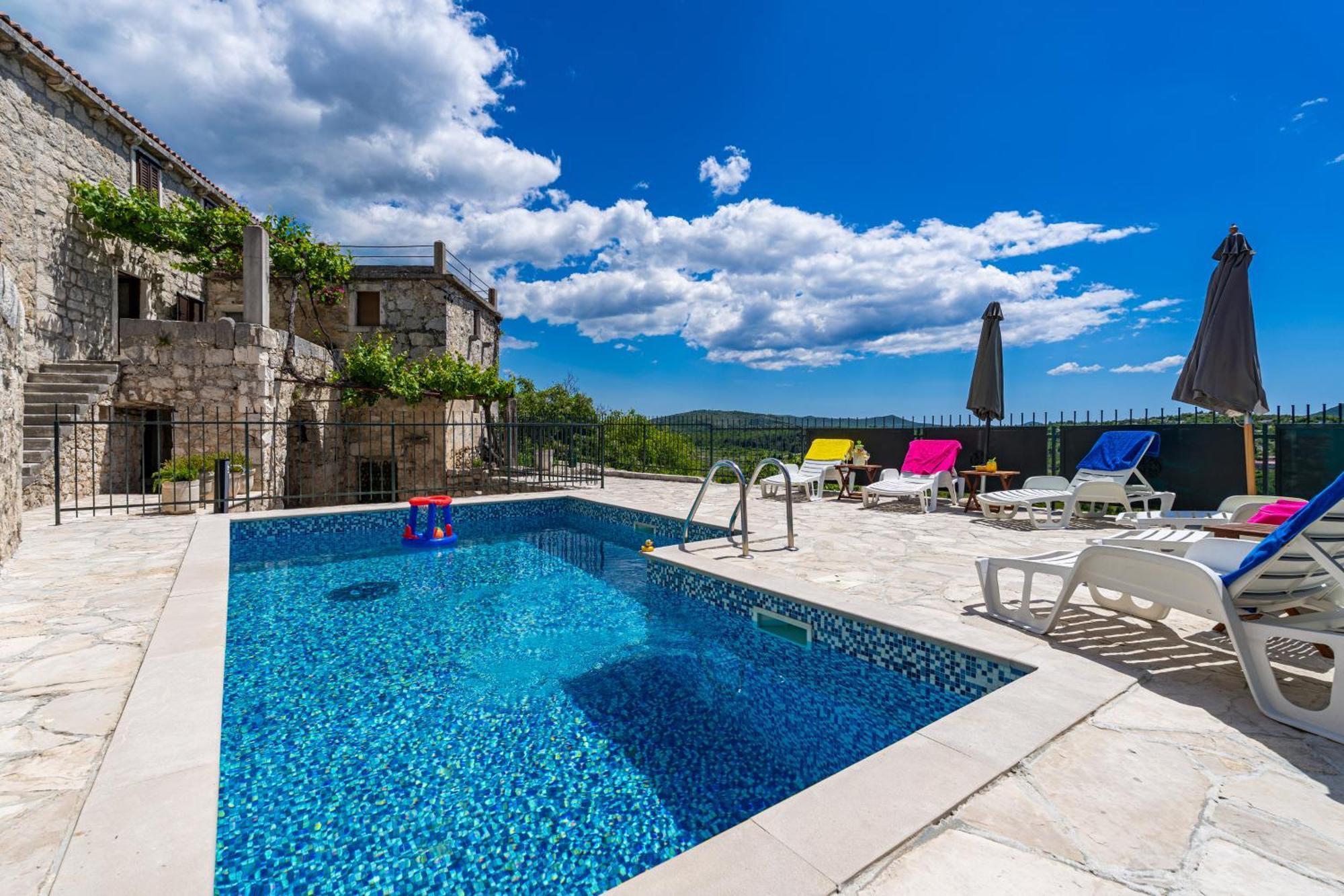 Private Pool Villa - Meditteranean Peace Slano Kültér fotó