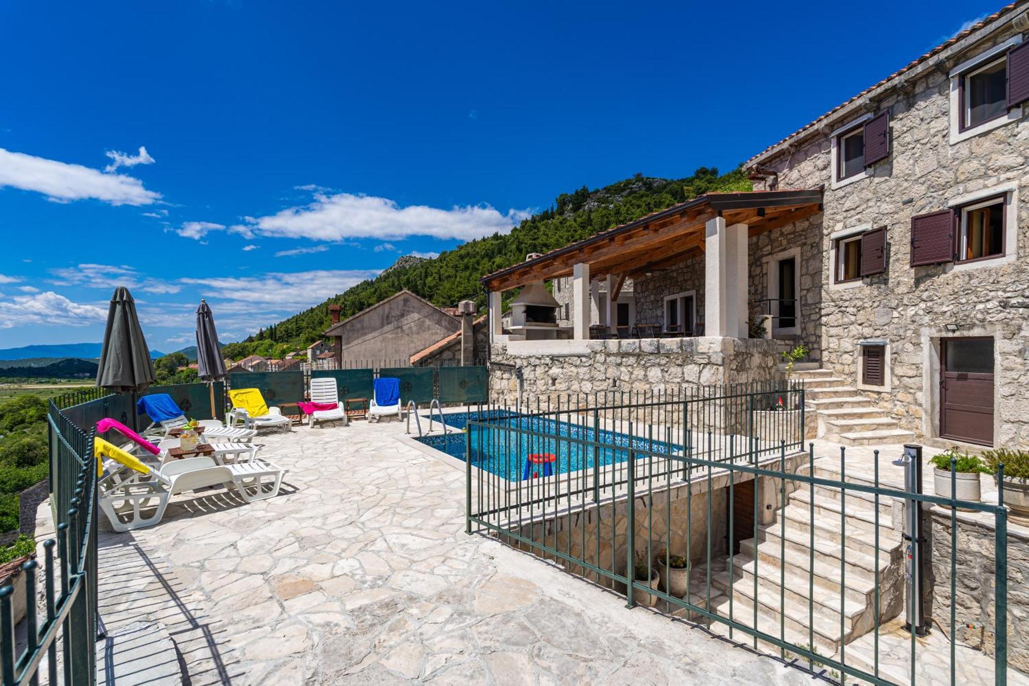 Private Pool Villa - Meditteranean Peace Slano Kültér fotó