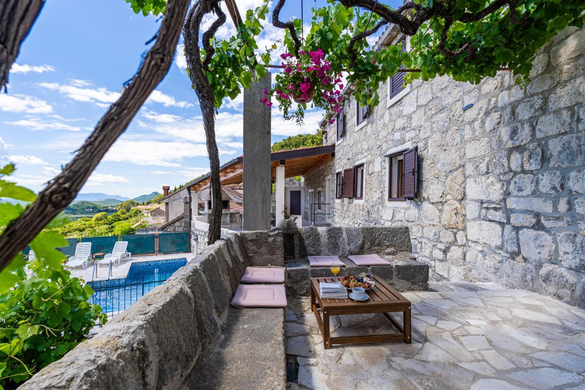 Private Pool Villa - Meditteranean Peace Slano Kültér fotó