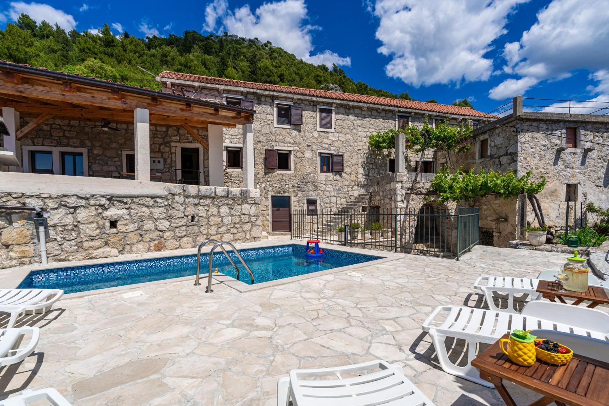 Private Pool Villa - Meditteranean Peace Slano Kültér fotó