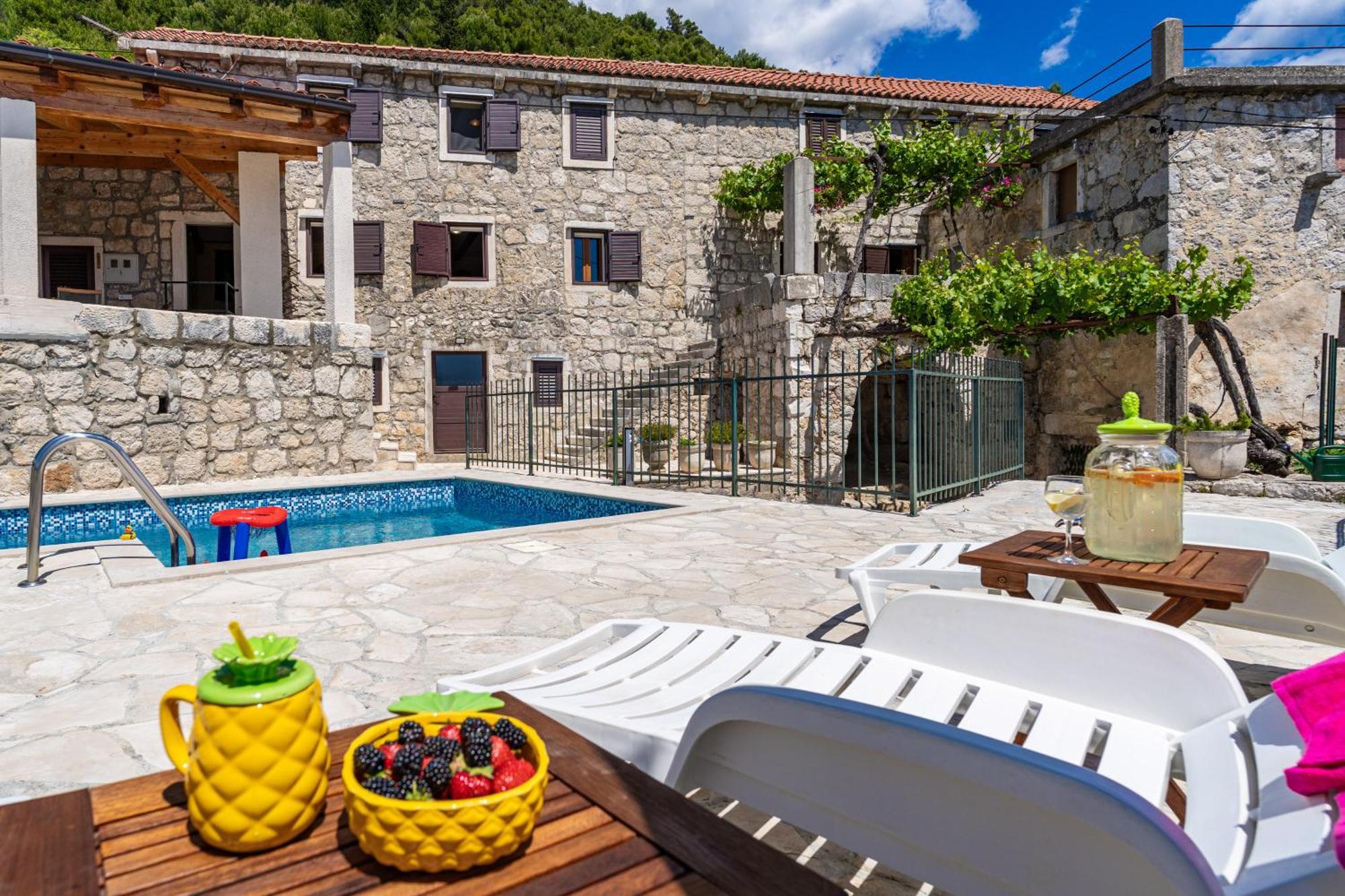 Private Pool Villa - Meditteranean Peace Slano Kültér fotó